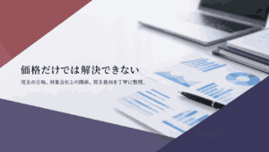 上場株式の相対売却において、株主・対象会社・買手の立場を調整しながら譲渡を実現した事例