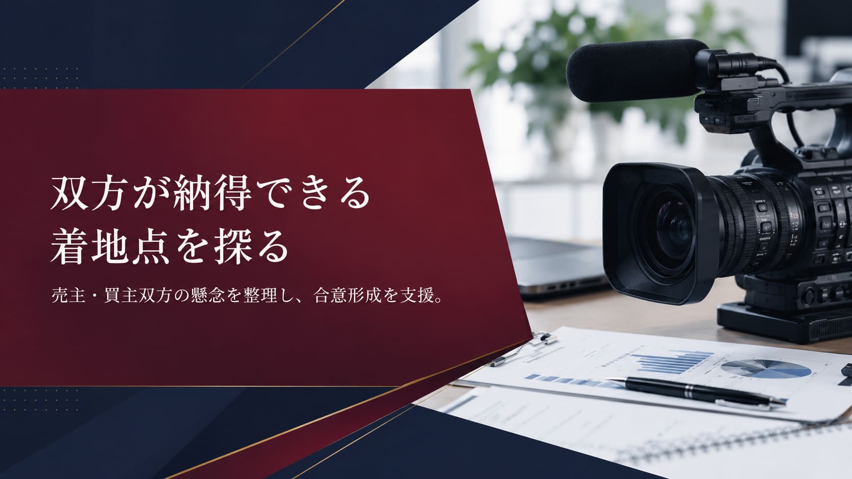 映像会社のカメラやレンズのイメージ画像